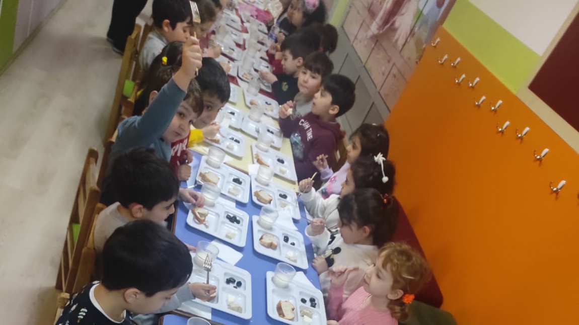 Okulumuzda Milli Eğitim Bakanlığı tarafından Anaokulu öğrencilerimize ücretsiz kahvaltı ve öğle yemeği verilmeye başlandı.